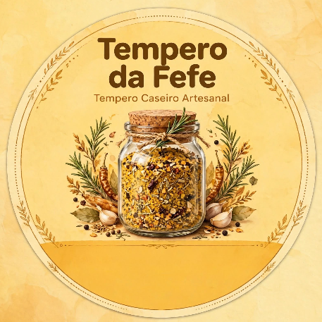 Logo Tempero da Fefe